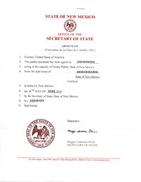 apostille new mexico, how to apostille in new mexico